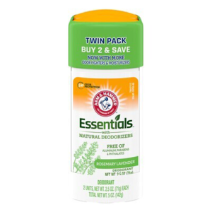 Arm & Hammer Essentials Deodorant Rosemary Lavender 2.5oz Twin Pack