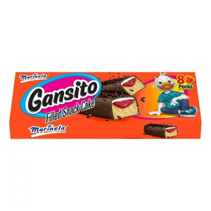Marinela Mexican Pastries - Gansito Filled Snack Cake 8ct