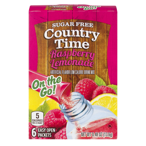 Country Time 6ct - (add to 16.9oz water) Raspberry Lemonade